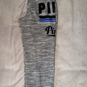 Victoria's Secret Pink Label Gray Fabric